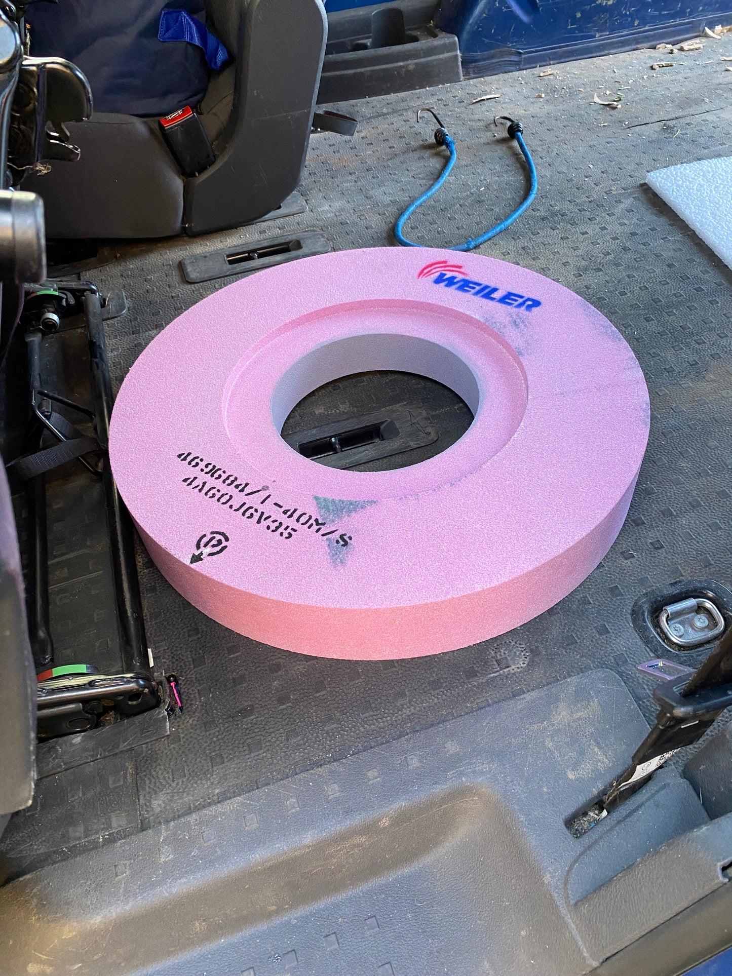 508x125x304mm XT38/T38 52A 46/1 H6 Pink Grinding Wheel