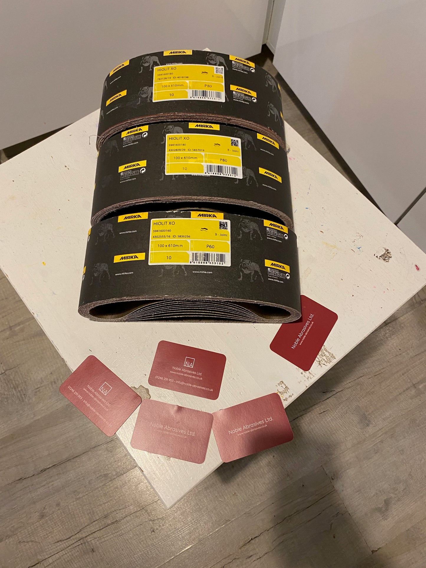 Mirka 100x610mm Hiolit XO Sanding Belts